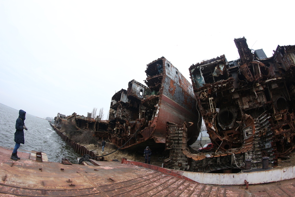 Ship remains