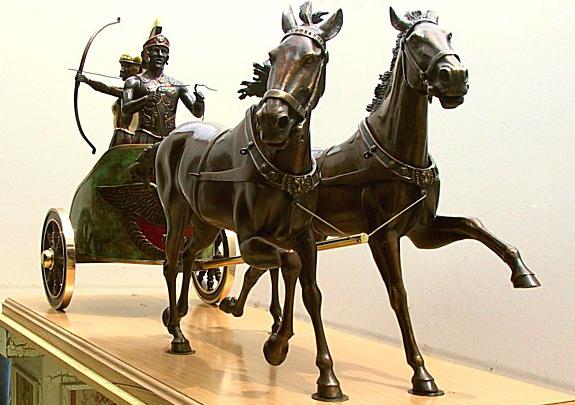 древние боевые колесницы