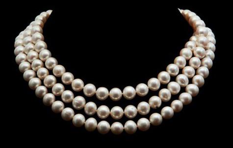 Lesko's short story pearl necklace