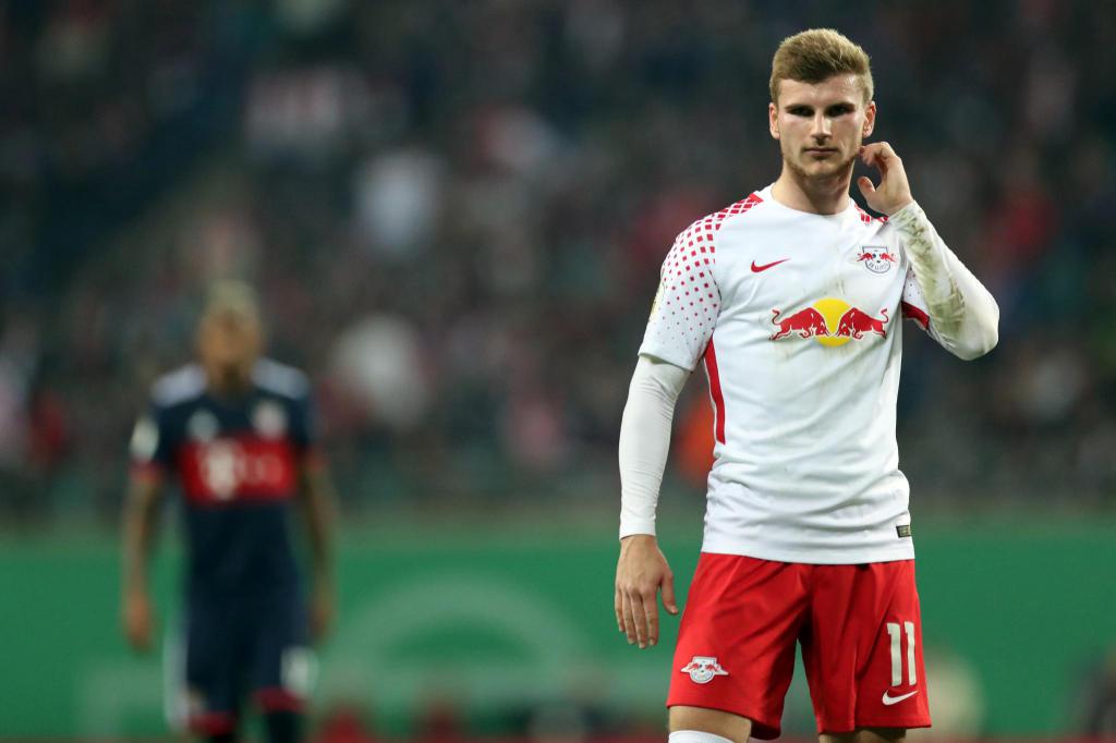 Timo Werner forward Leipzig