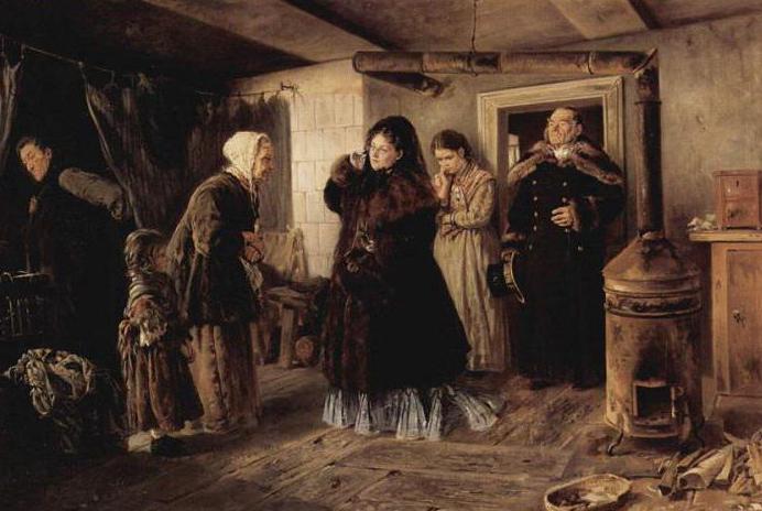 description of a painting by Makovsky