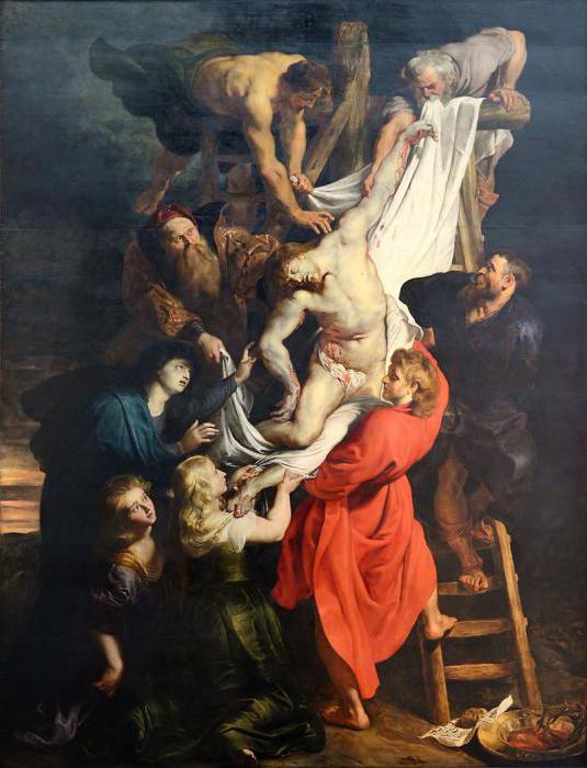 описание картины питера рубенса снятие с креста
