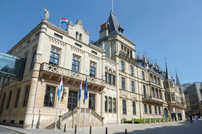 дворец великих герцогов люксембург