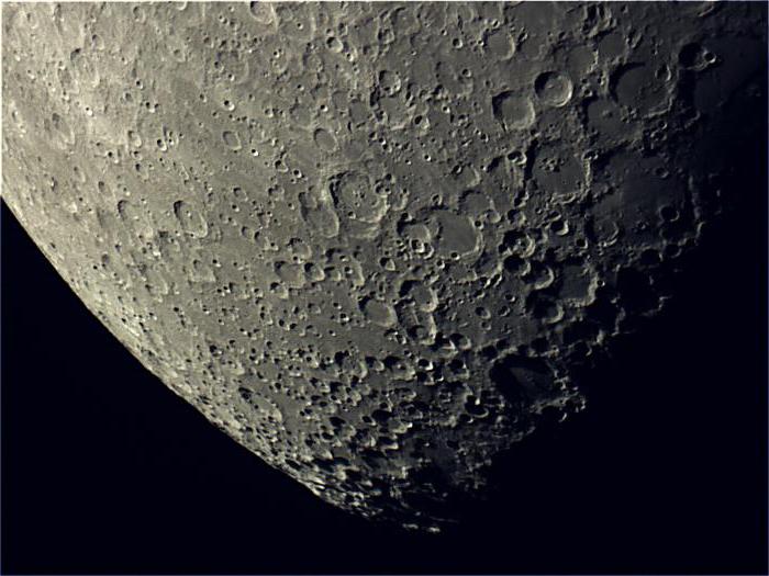 причины кратеров на луне