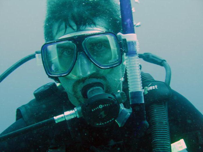 подготовка маски для подводной охоты