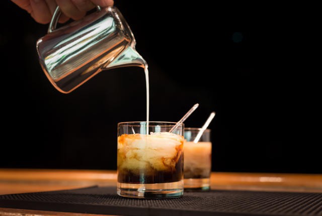 white russian cocktail composition