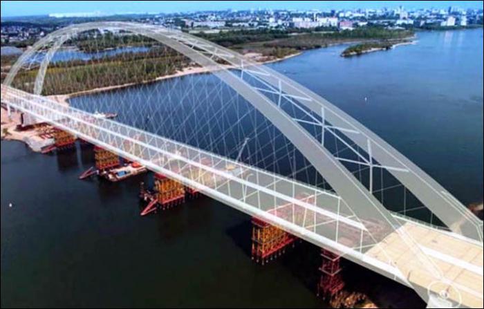 проект моста через обь