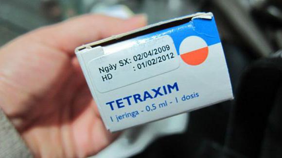 прививка тетраксим