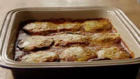 delicious eggplant in the oven