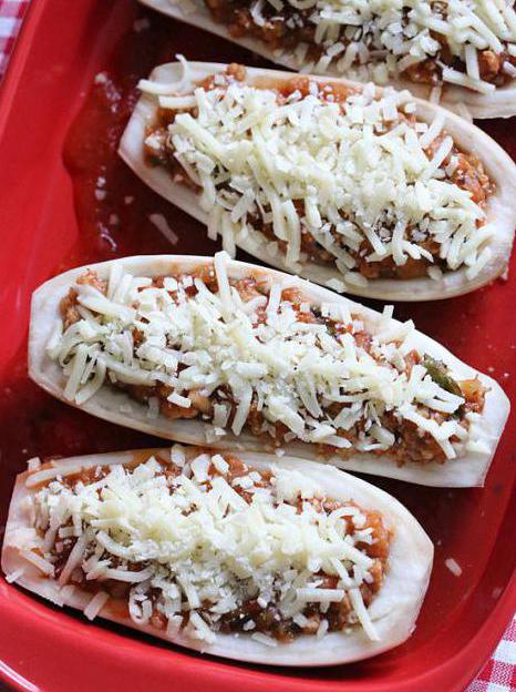 eggplant boats in the oven