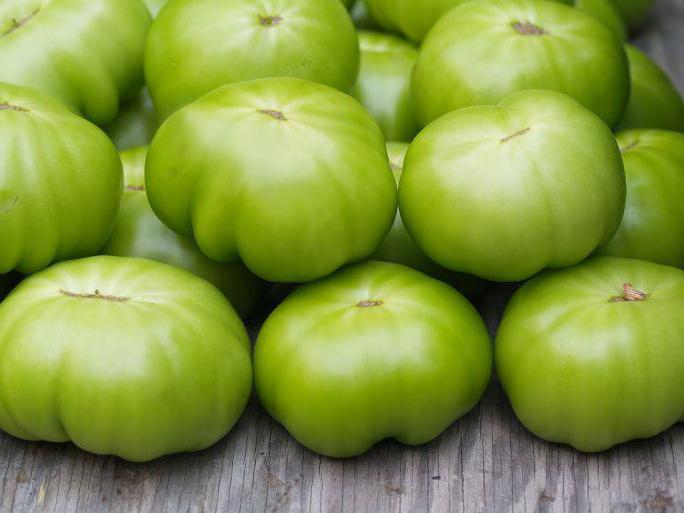 зеленые помидоры с чесноком внутри зиму рецепты 