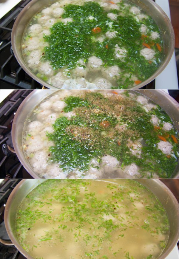 Фото супа с фрикадельками