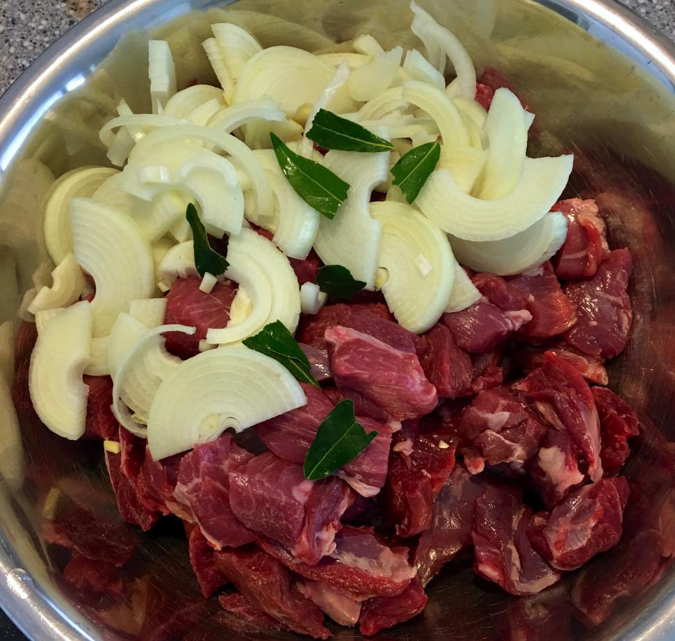 beef skewers to make the meat soft