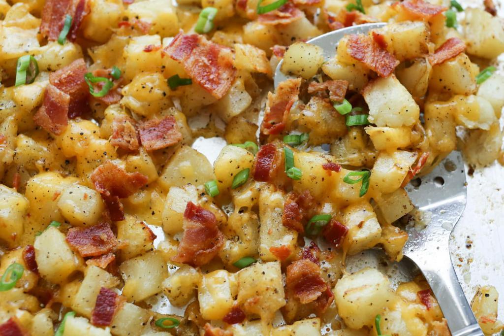 как правильно жарить картошку на сале