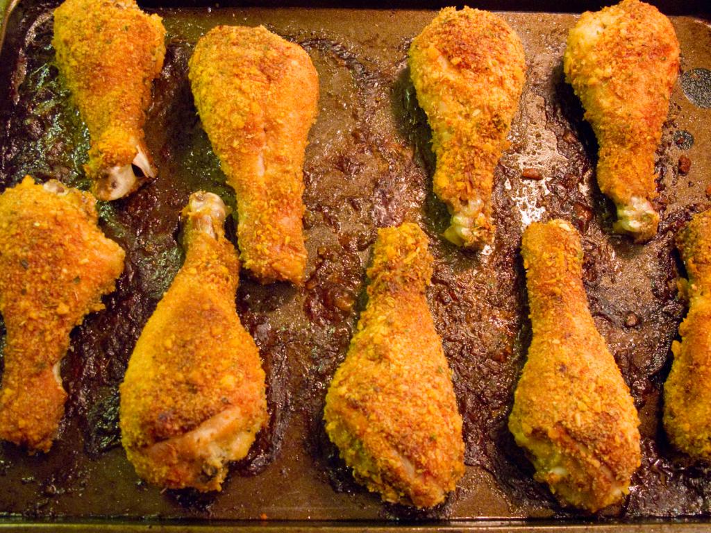 рецепт запеченных куриных голеней в духовке