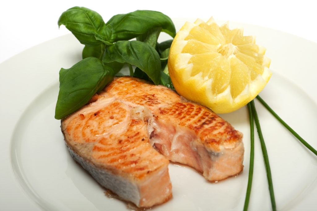 запечь стейк лосося в духовке рецепты