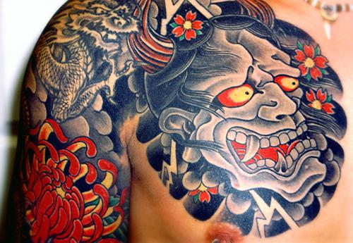 татуировки японский стиль