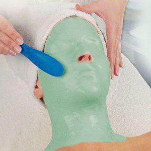 альгинатная пластифицирующая маска для лица