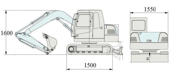 мини экскаватор своими руками чертежи 