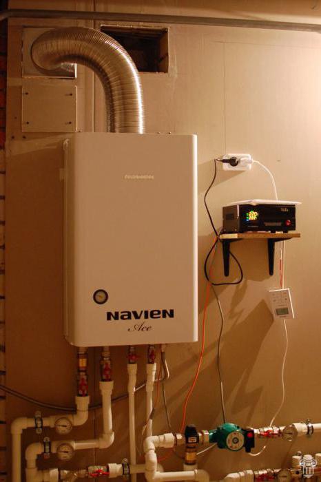 мощность газового котла Navien