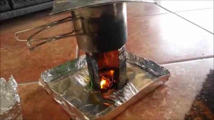 camping bath stove