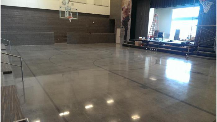 hardened concrete floors