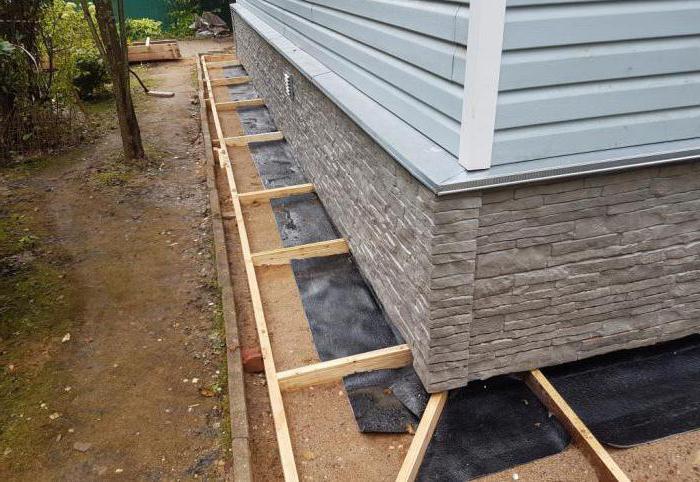 технология изготовления отмостки вокруг дома из бетона 