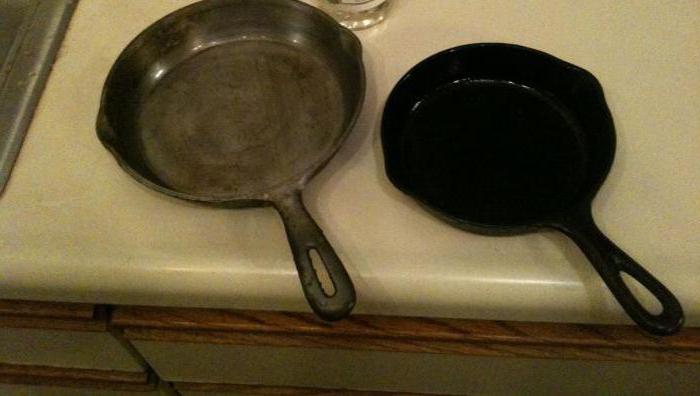 how to wash the pan from burning