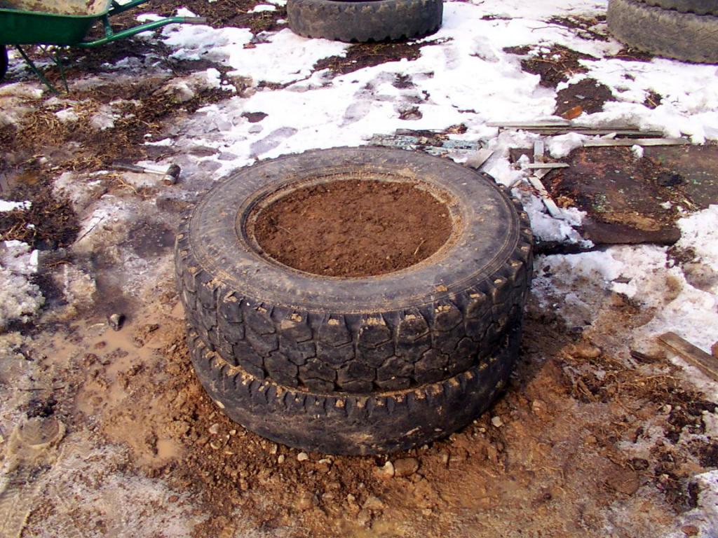 wheel tire foundation