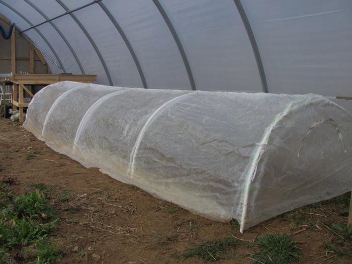 do-it-yourself greenhouse frame from a profile pipe