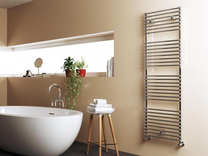 heated towel rail size