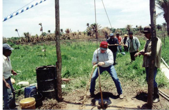 artesian water well depth