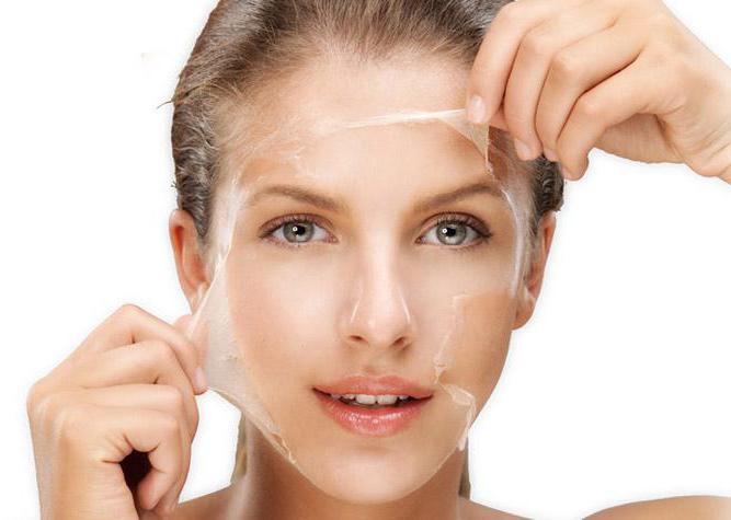 types of face peeling