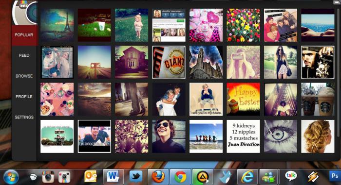 insagram для компьютера 