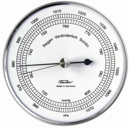 home weather station with a barometer