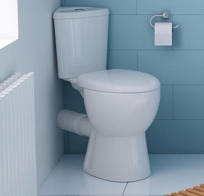 Vitra corner toilet