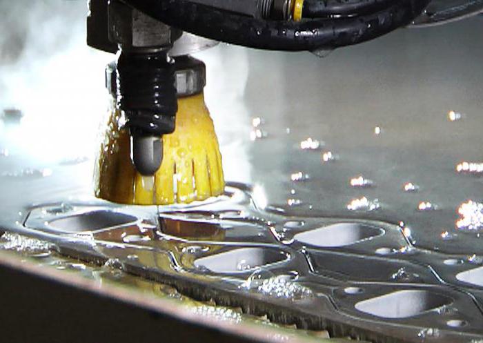 waterjet cutting machine