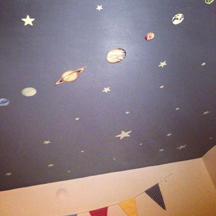 glowing ceiling stickers