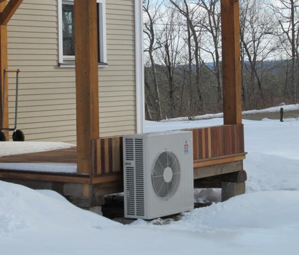 how to turn on the split system for heating