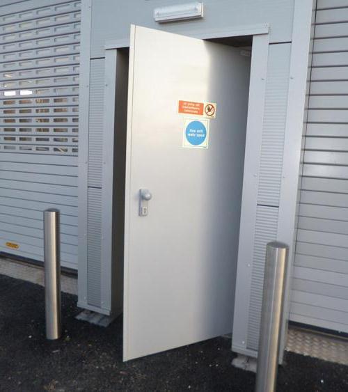 metal fire doors