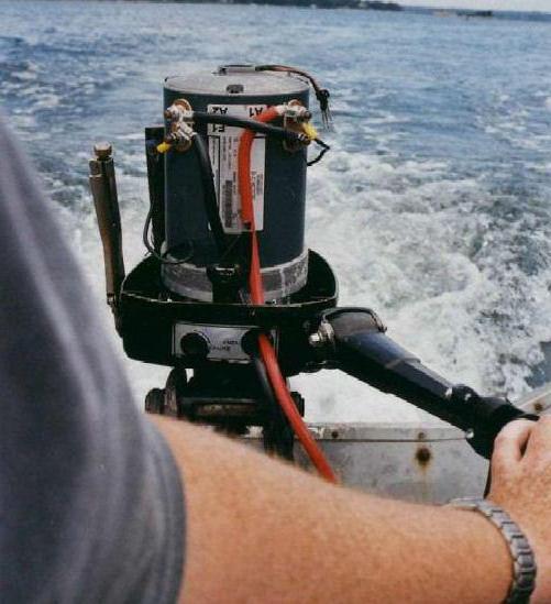 водометный двигатель для лодки