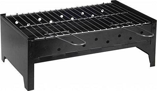 portable barbecue grill in a suitcase