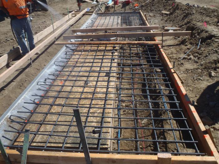 foundation plate reinforcement calculation