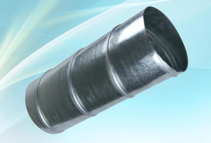 galvanized ventilation pipe