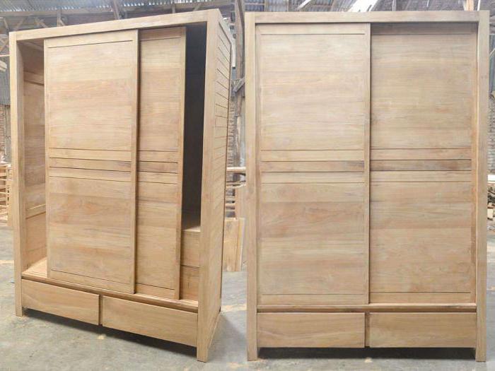 изготовление деревянного шкафа