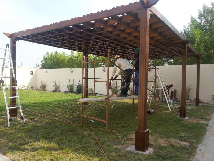 pitched gazebo