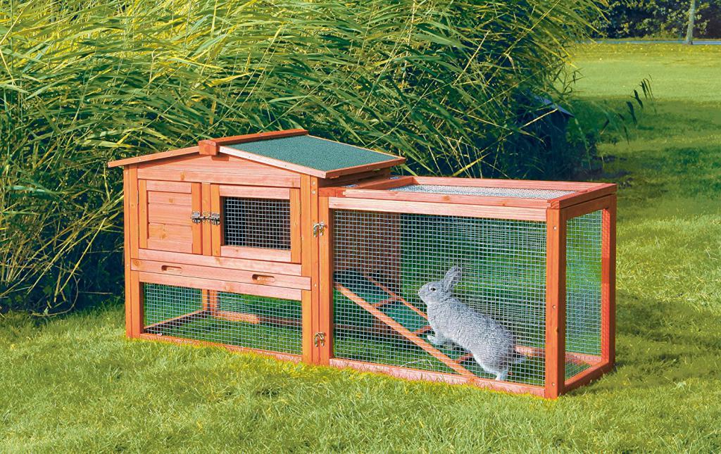 DIY rabbitry from animal cages