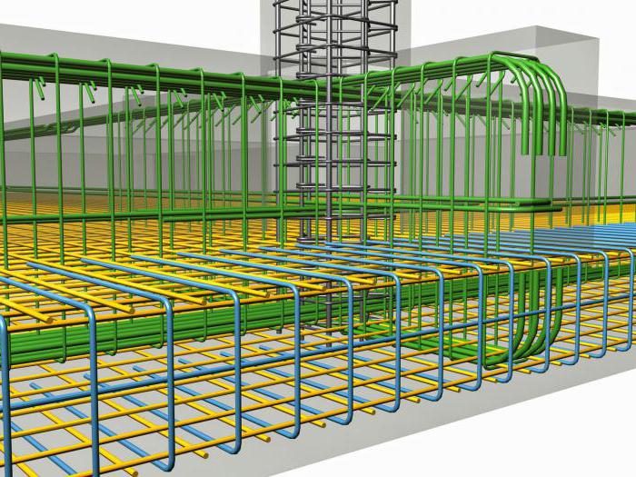 чертеж армирования монолитной плиты перекрытия
