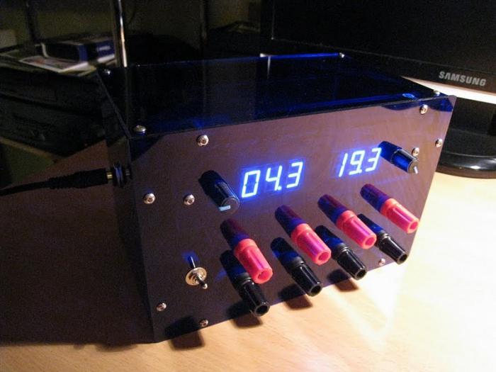 DIY adjustable power supply