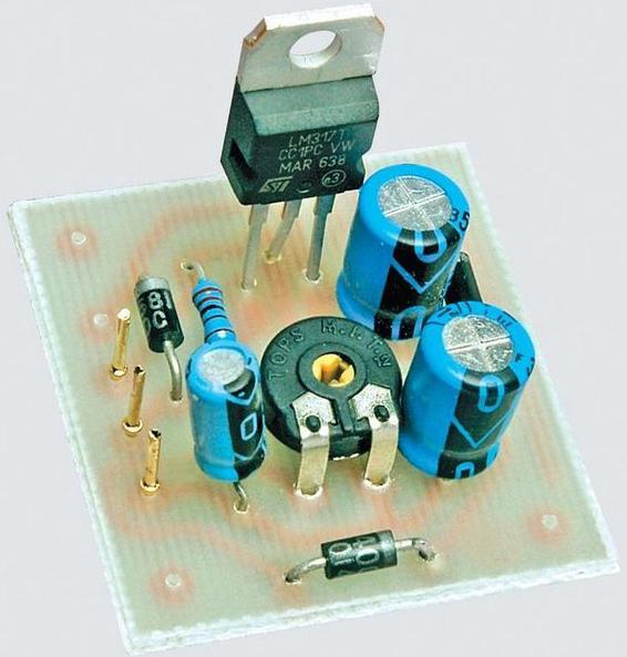 adjustable power supply circuit